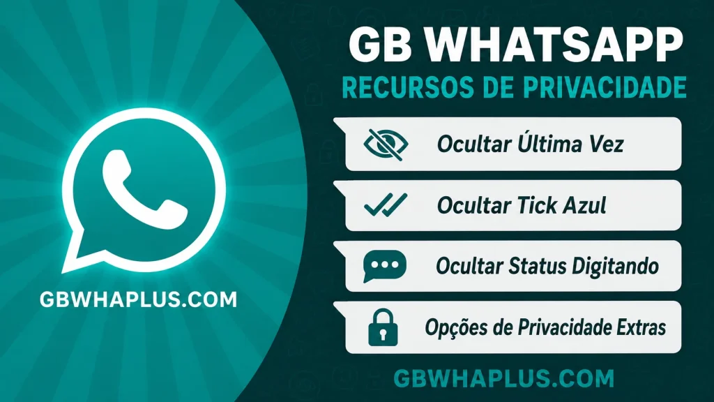 GB WhatsApp Recurso de Privacidade